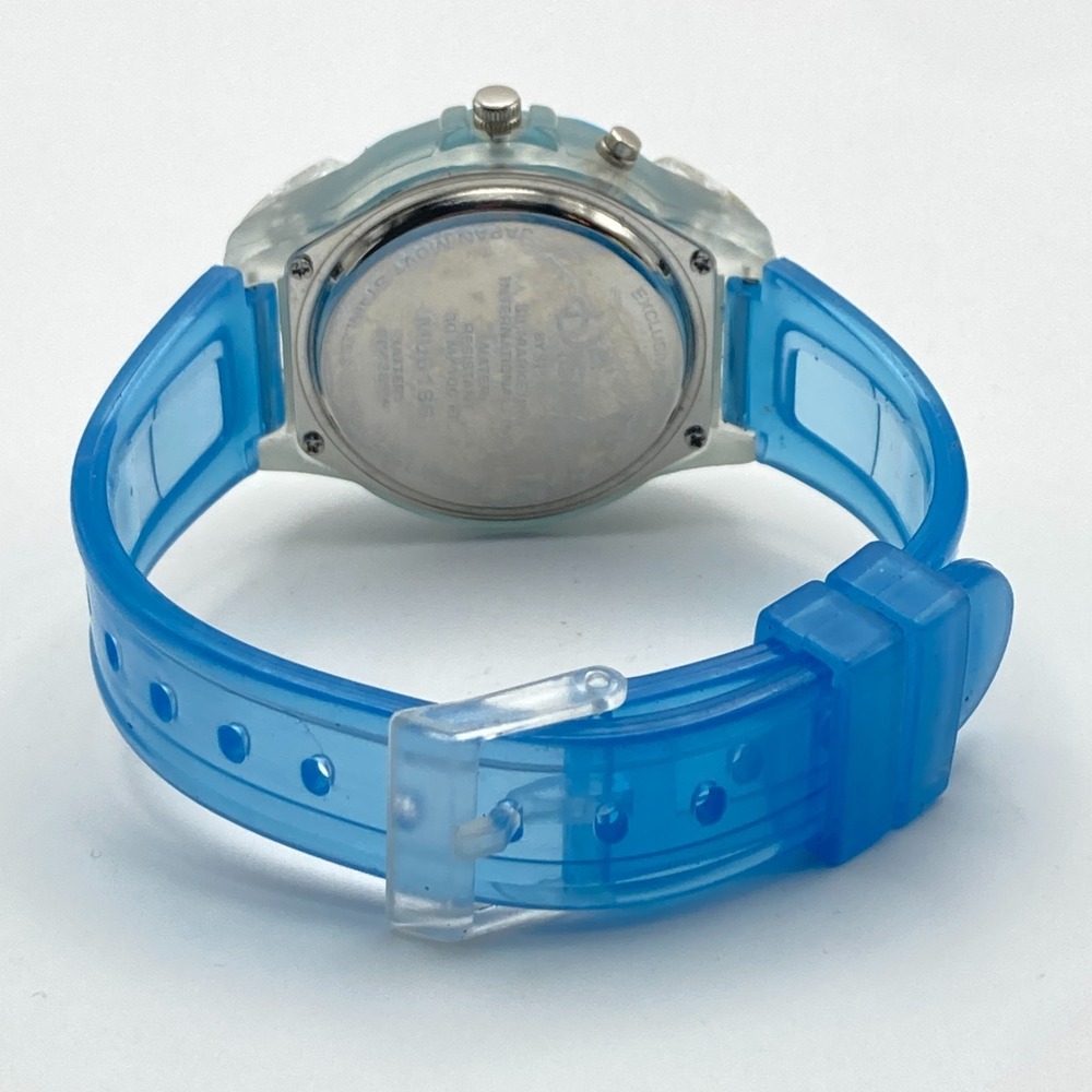 Disney Winnie the Pooh Women's Watch 37mm Light Up Blue WR 30M New Battery 9" - Picture 13 of 17
